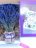 Bình hoa Lavender để bàn cao cấp 1
